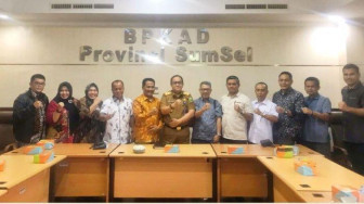 Banggar DPRD Provinsi Jambi Studi Banding ke BPKAD Sumatera Selatan